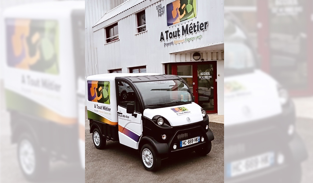Mini-Truck Aixam Mega électrique